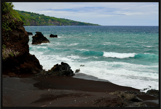 Main image Black Sand on acrylic glass