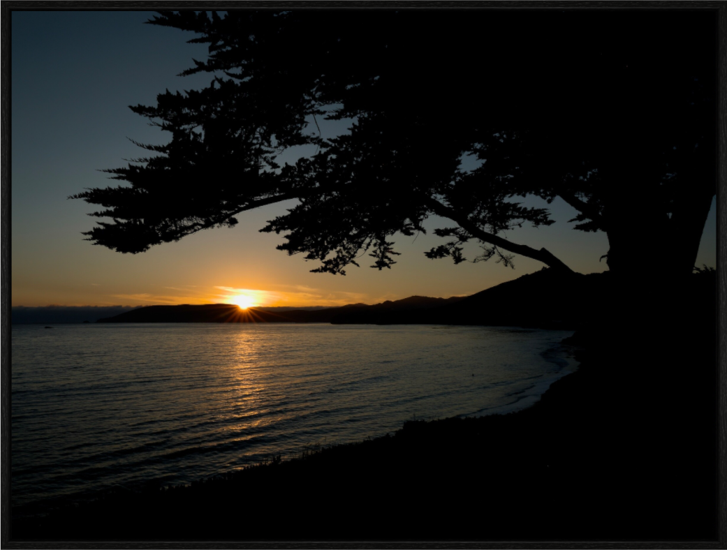 Main image Sunset on acrylic glass