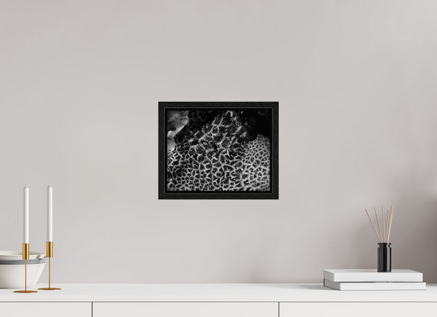 10.2 x 8″, Floater Frame A Maze