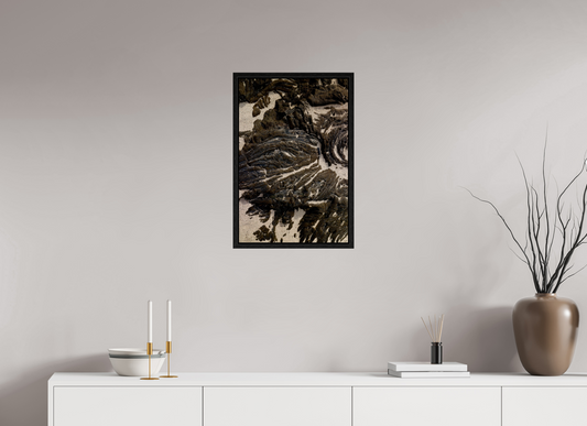 16 x 24″, Floater Frame Freeform on acrylic glass